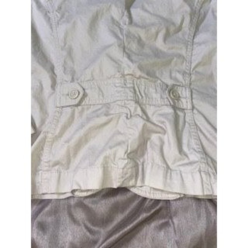 Sonoma Beige Button Down Utility Jacket-M - image 5